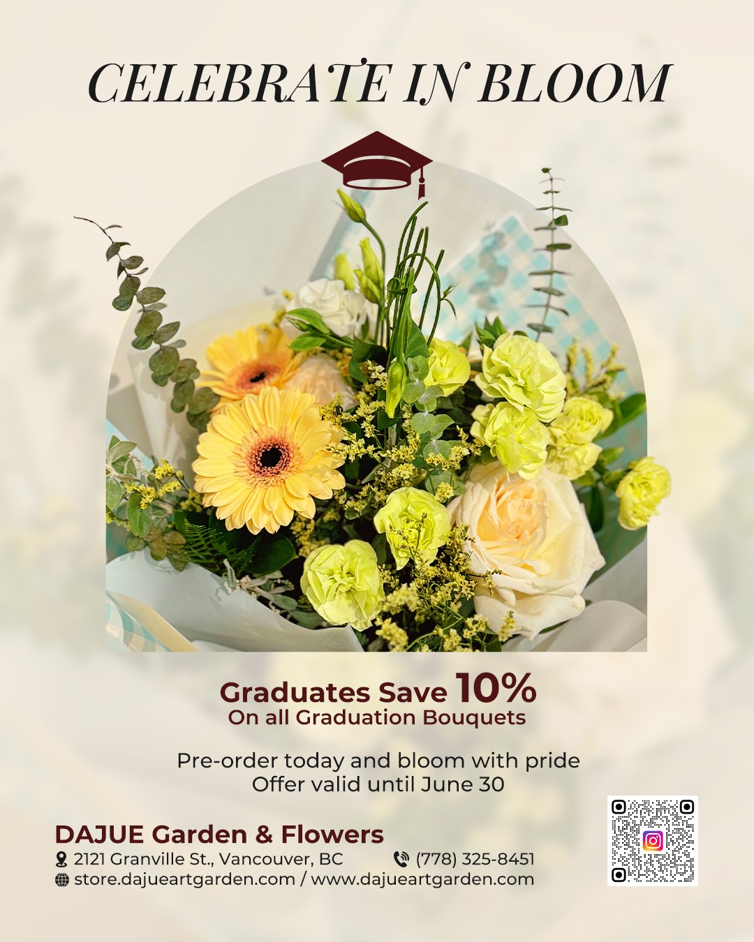 大觉花艺-毕业季花束活动海报1080×1350 ENG FP.jpg